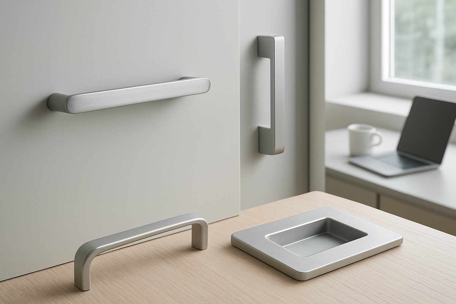 aluminum handle options for cabinets doors drawers and panels