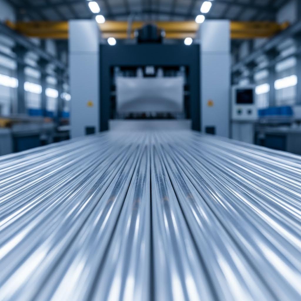 round tube aluminum extrusions ready for industrial and architectural applications
