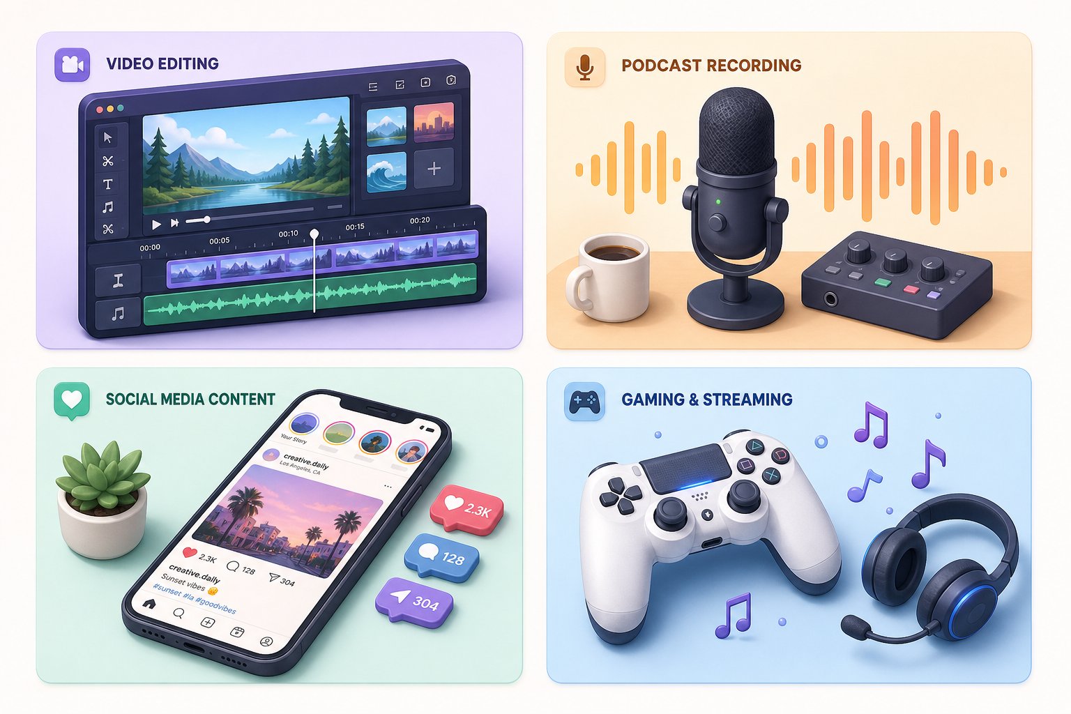 ai generated music fits best in content creation workflows like youtube videos podcasts and social media