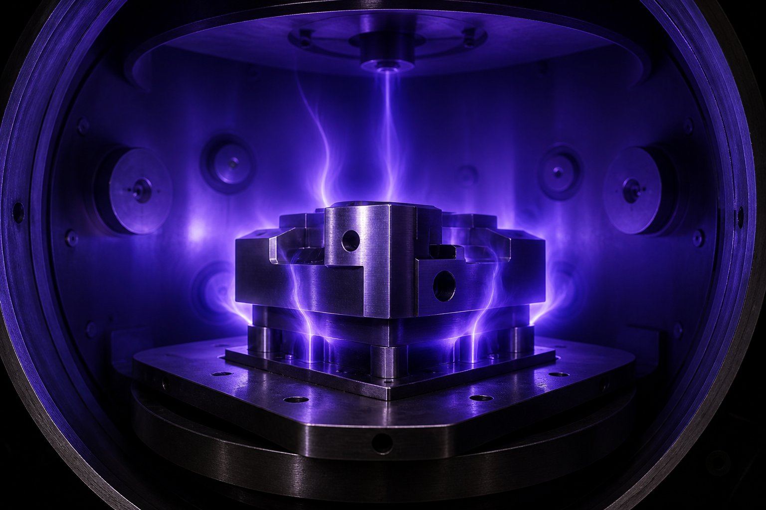 ion plasma nitriding creates a hard wear resistant compound layer on skd61 die surfaces without compromising core toughness