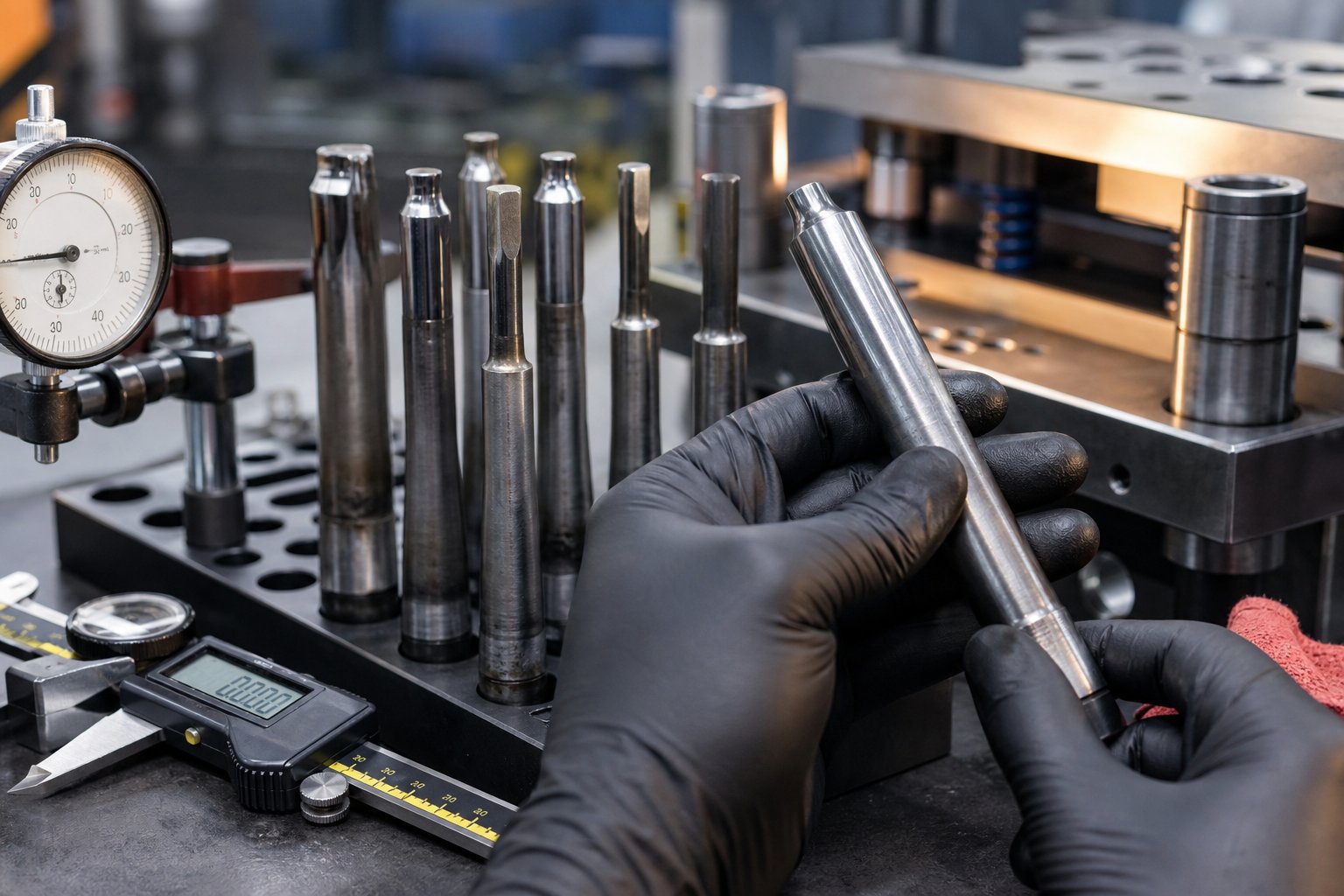 info-1-1 regular inspection and sharpening of progressive die punches prevents unplanned downtime and maintains part quality