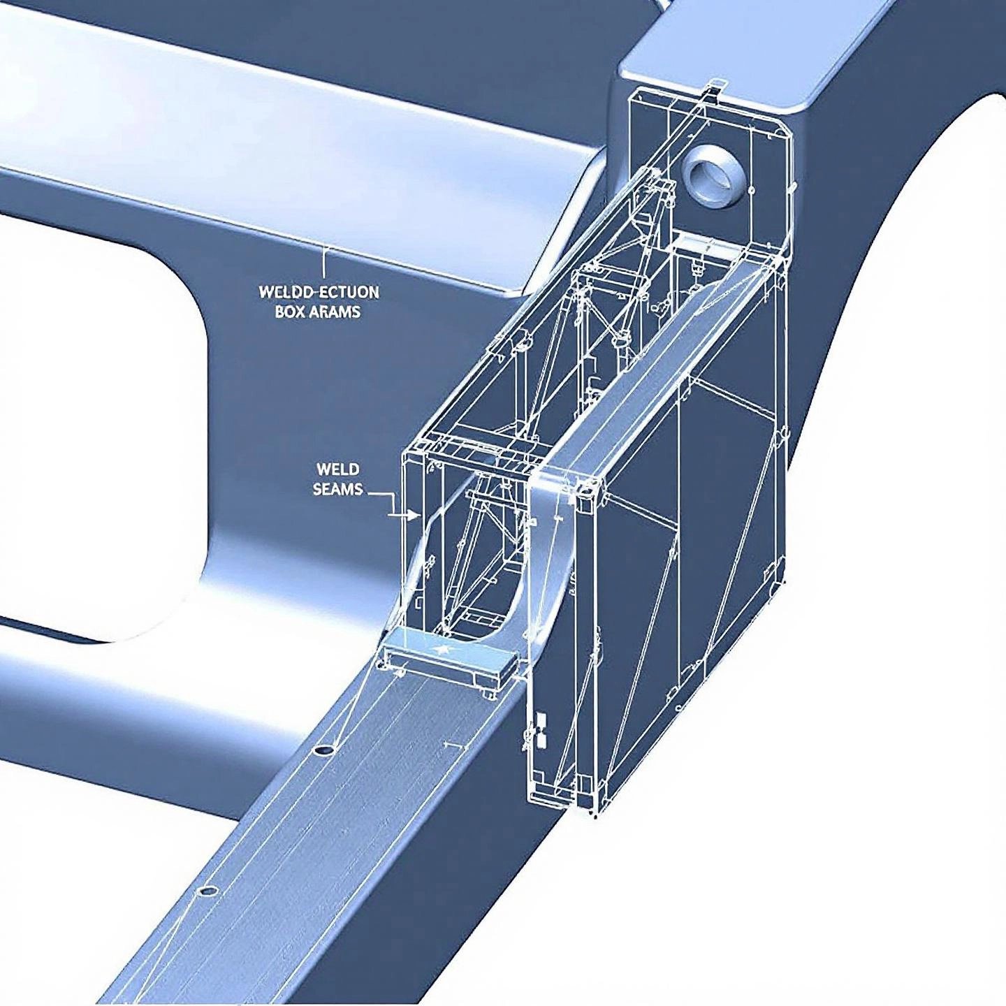 zinc phosphate coating protects weld seams and hidden cavities on automotive chassis