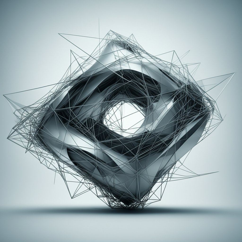conceptual art showing the optimization process of die casting design for manufacturability