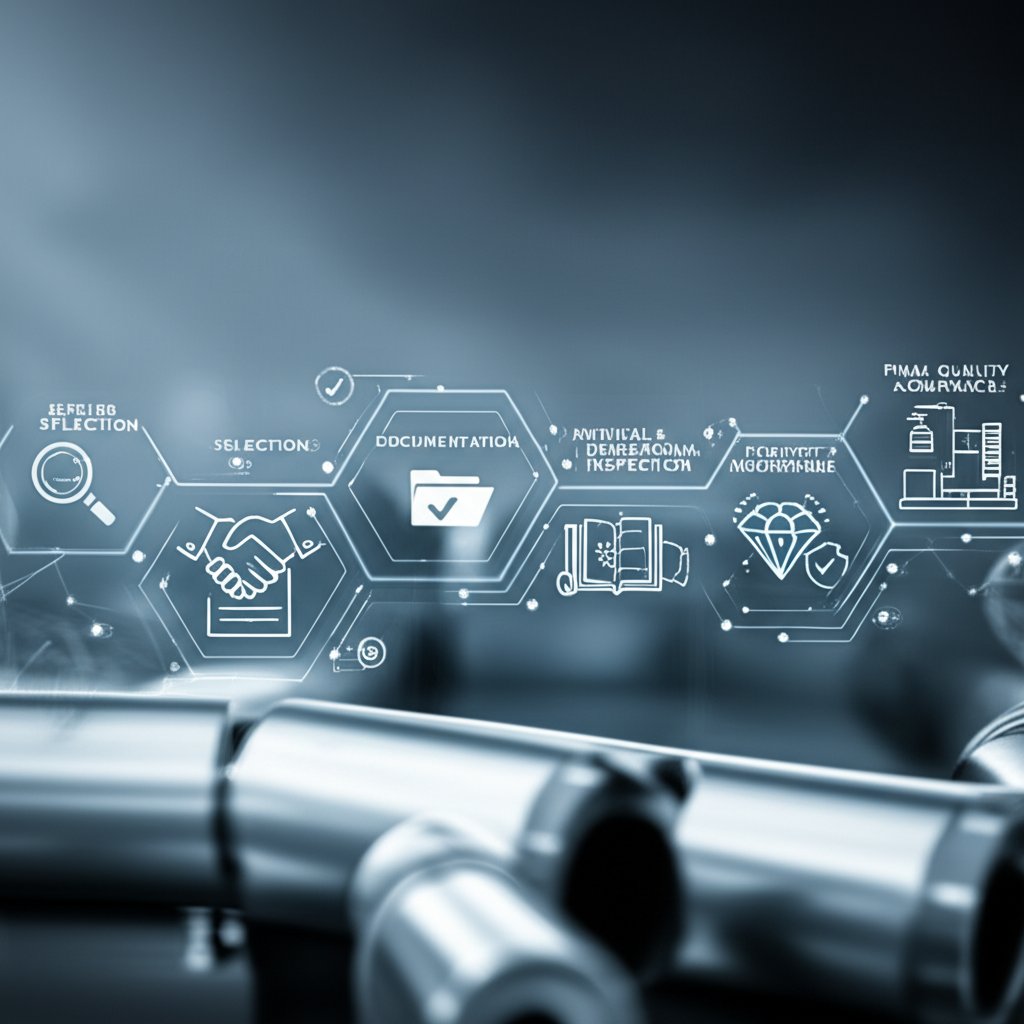 sourcing and qa steps for stainless steel pipe fittings projects