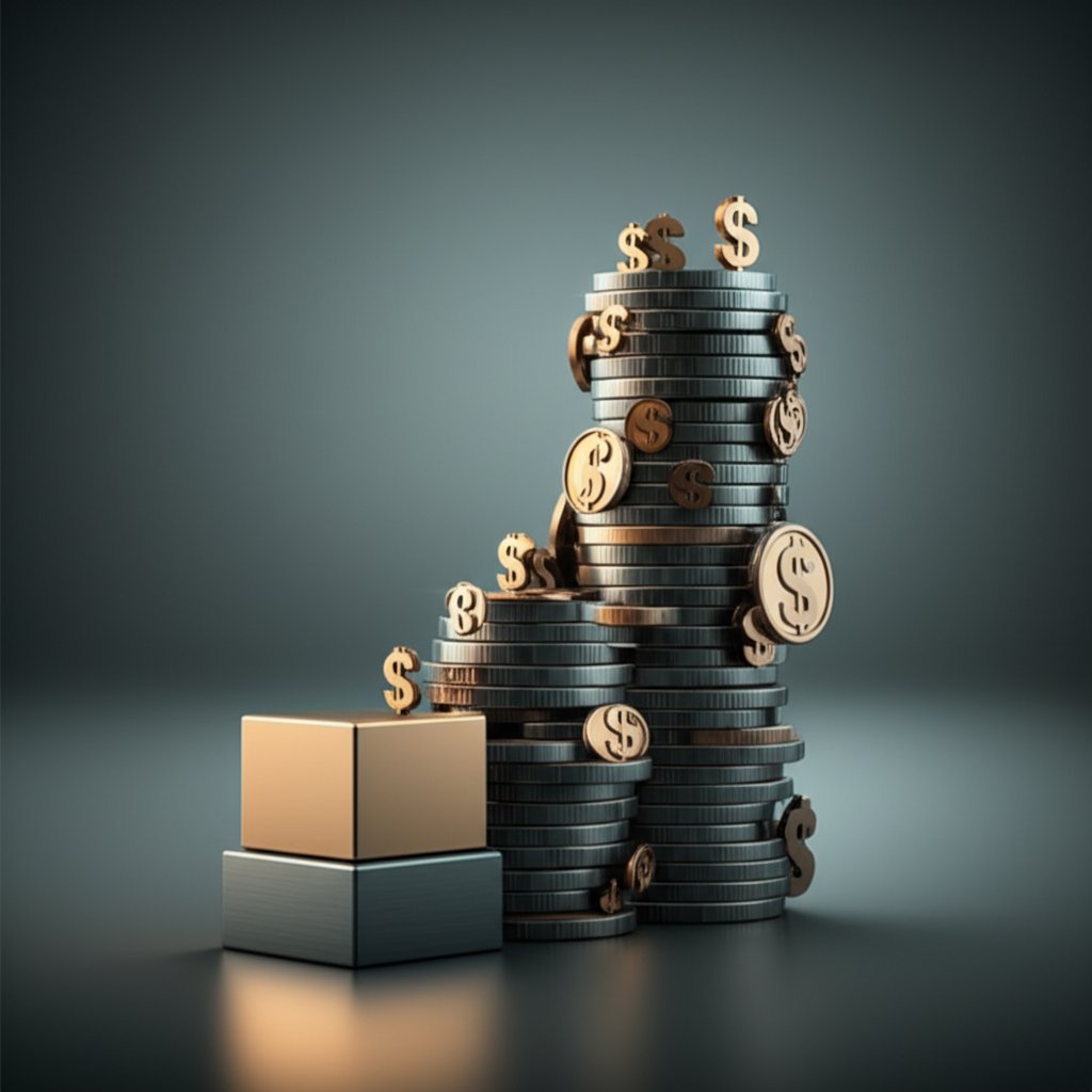 an illustration representing the exponential cost increase of tight tolerances in cnc machining