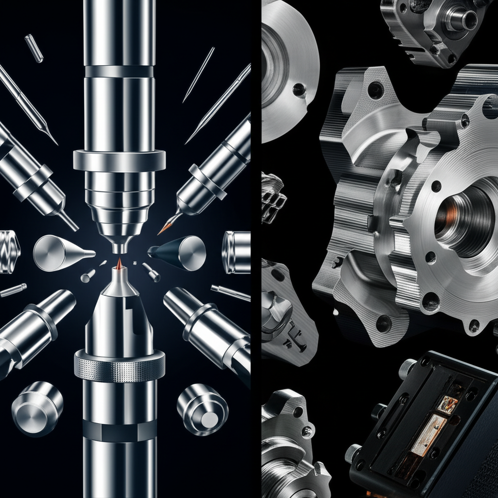 examples of parts best suited for cnc turning versus those ideal for cnc milling processes