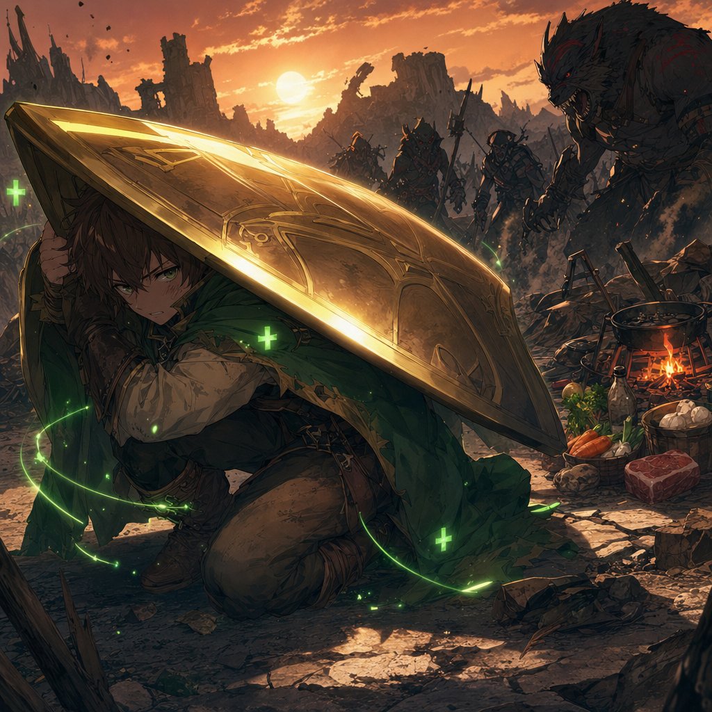 surviving early game encounters using shields and careful resource management before unlocking a dedicated healer