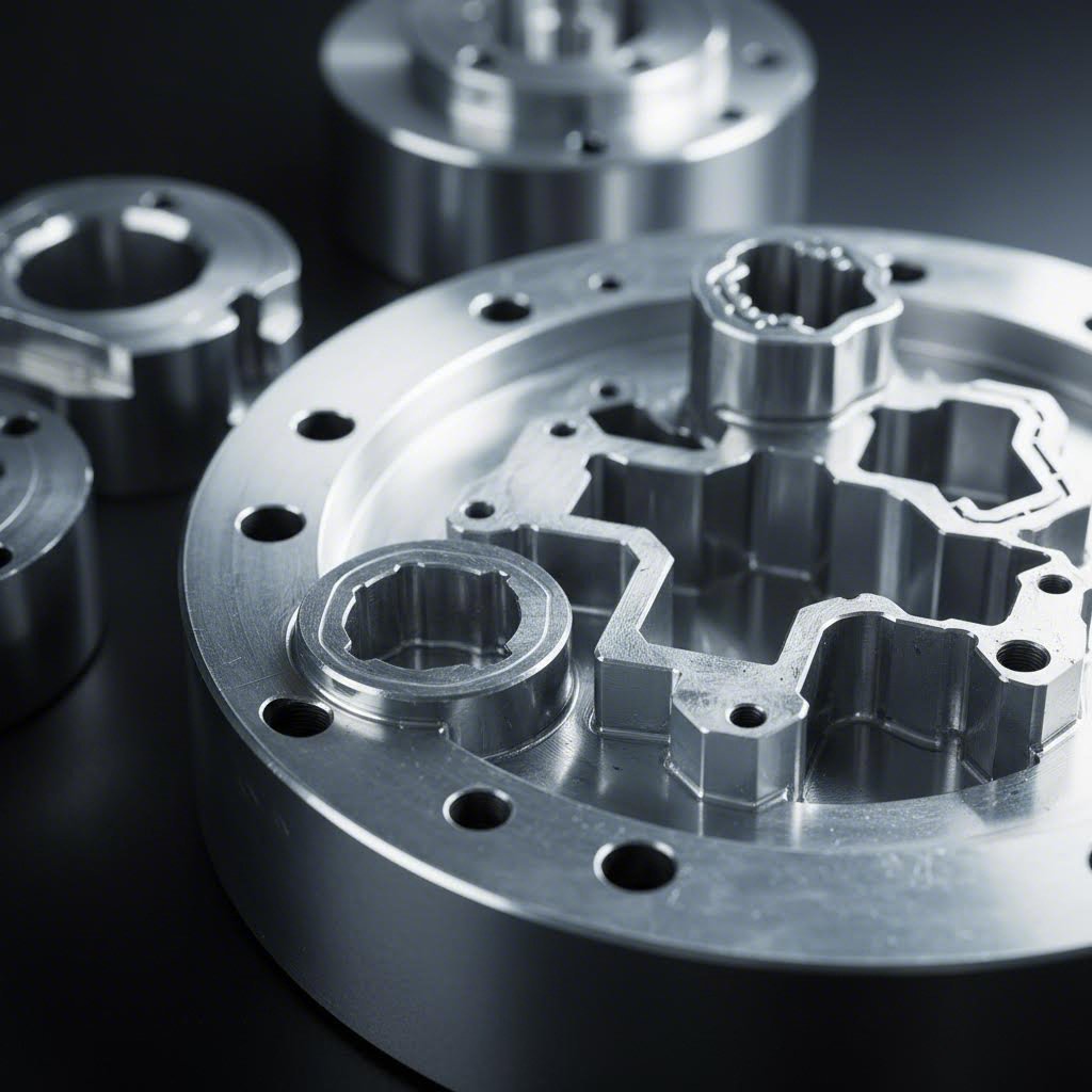 precision machined aluminum extrusion die with complex profile geometry