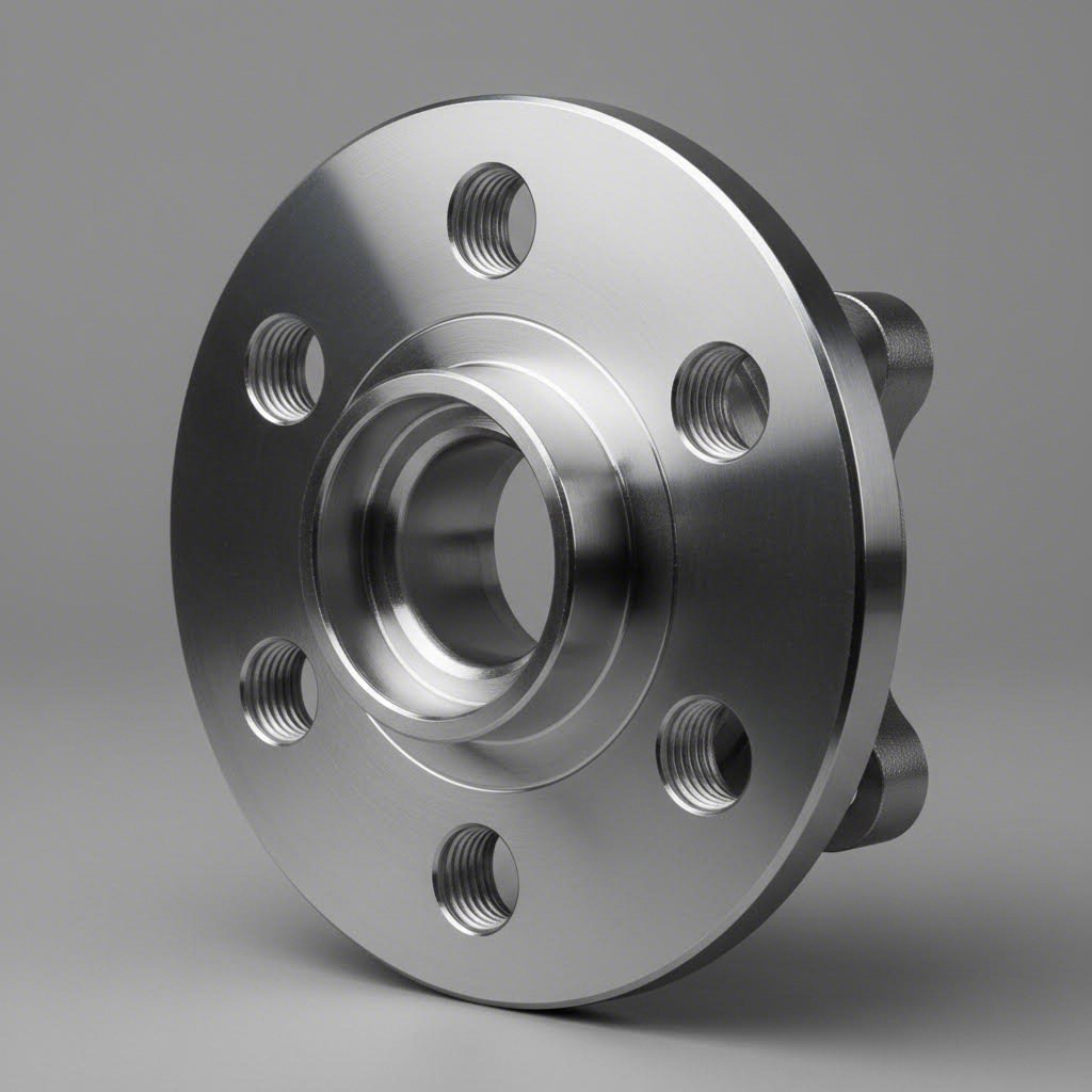 wheel hub mounting surface displaying critical fitment specifications