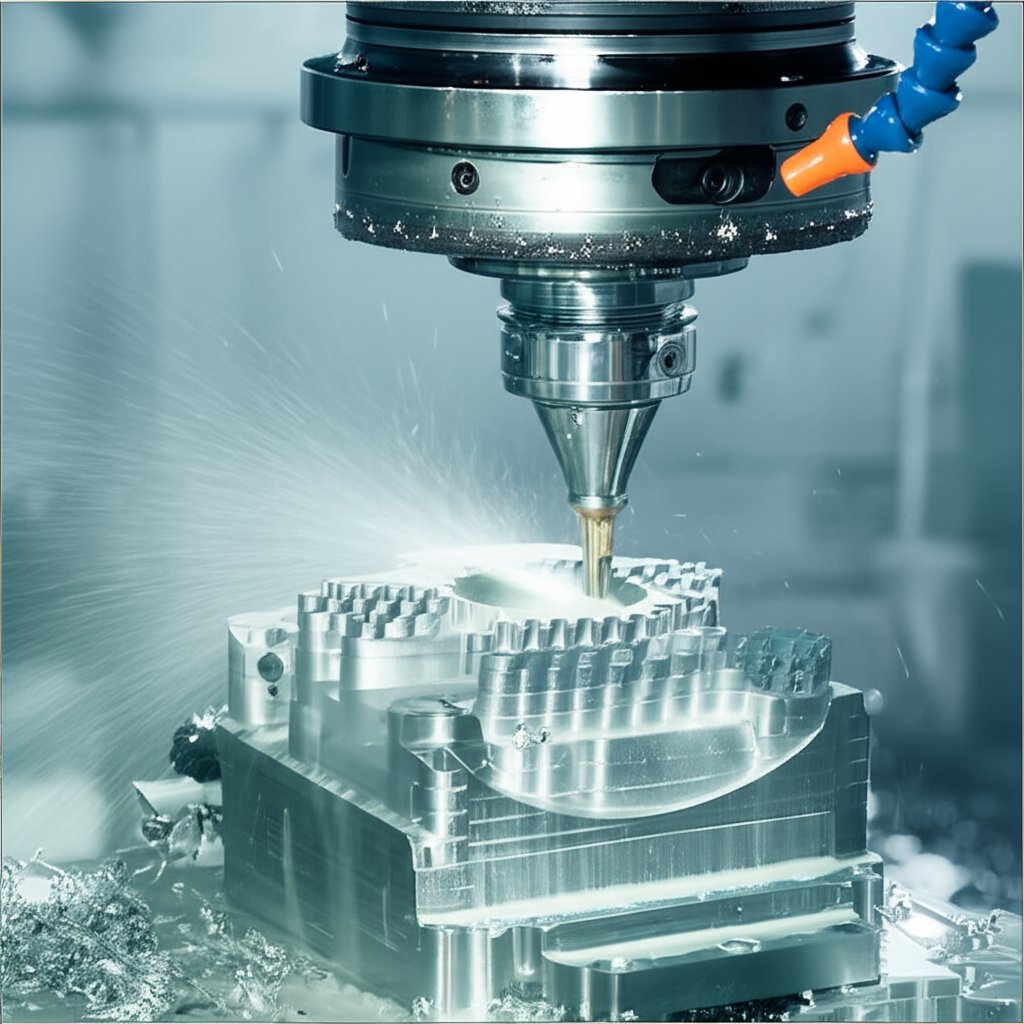 precision cnc machining of a titanium component emphasizing advanced manufacturing techniques