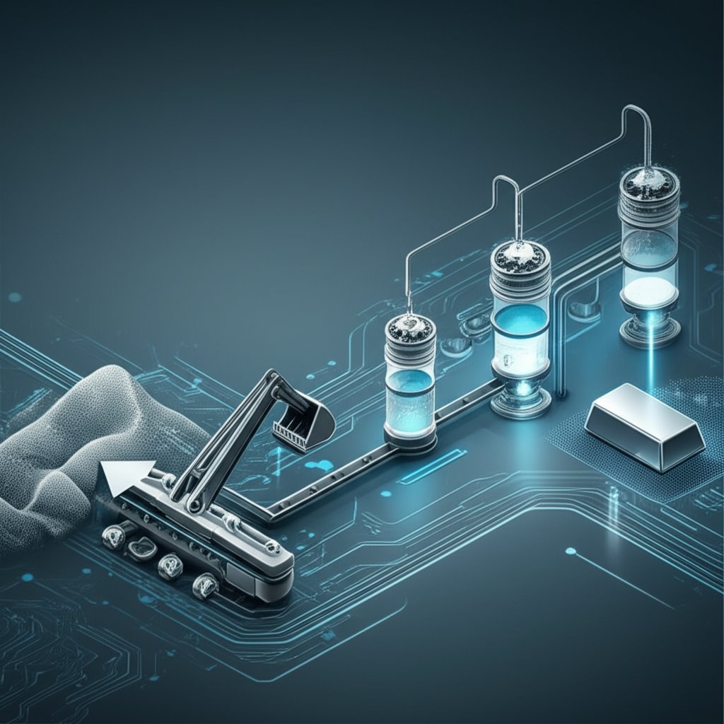 the journey of titanium from mineral sands to refined metal through industrial processing
