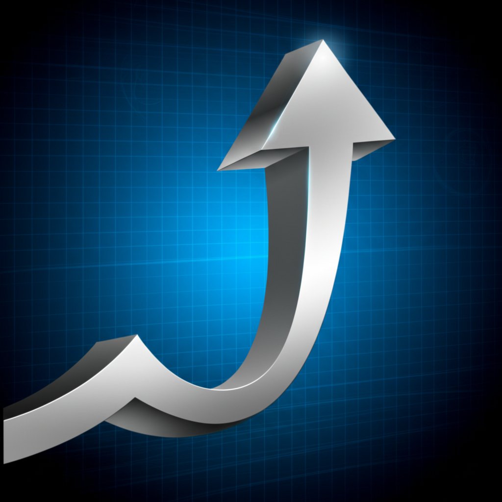 conceptual art showing the positive financial return on investment from custom engineered extrusion dies