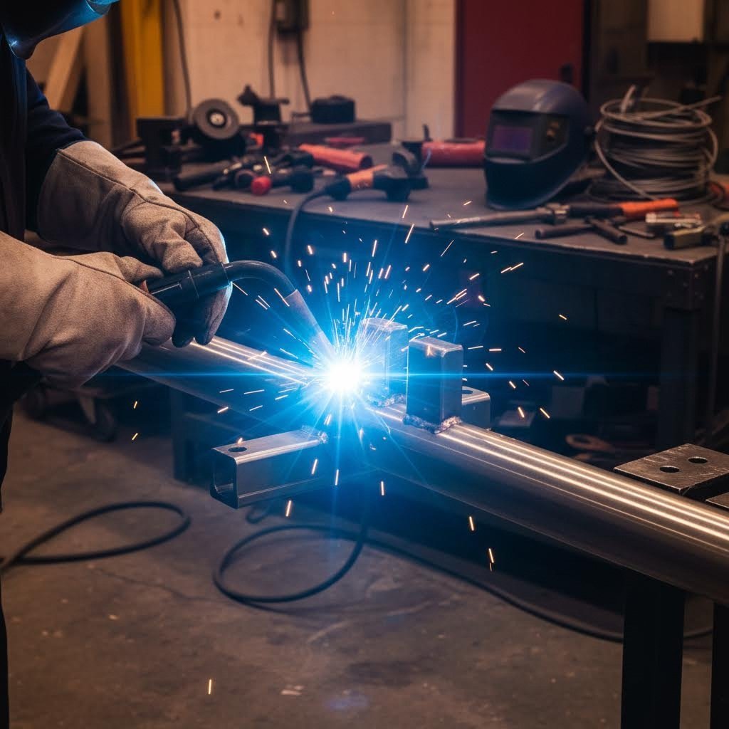 tig welding process for aluminum rectangular tubing fabrication