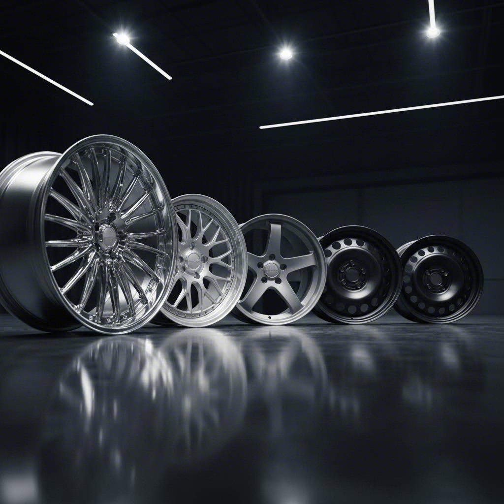different wheel construction types offer varying levels of performance and value for specific applications