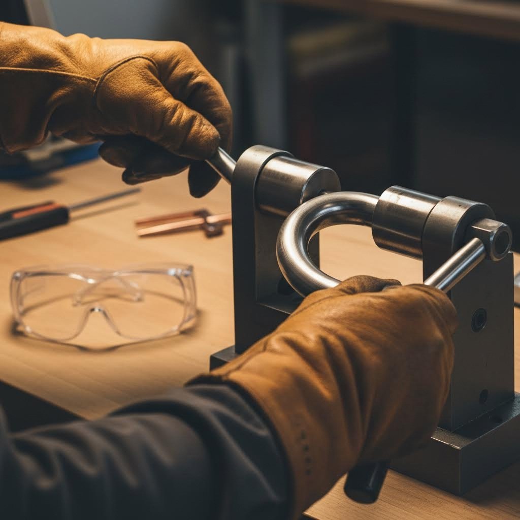 proper technique and steady pressure ensure clean bends without cracking