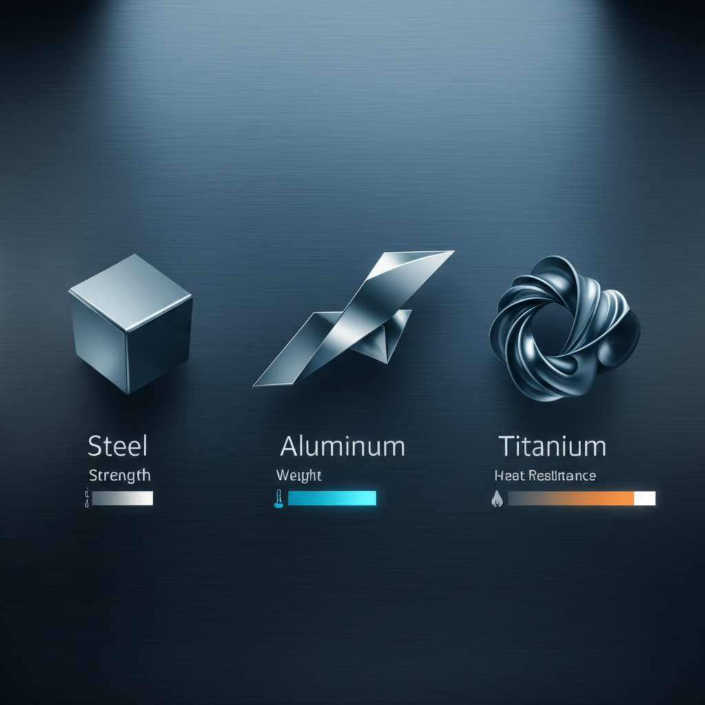 comparison of common metals used in the automotive forging process