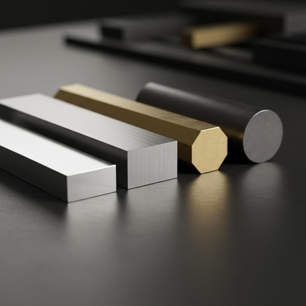 various metals with different machinability characteristics used in precision manufacturing