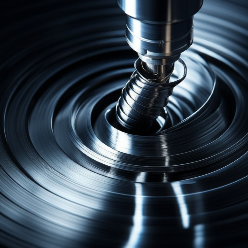 precision cutting of an advanced polymer for a smooth finish