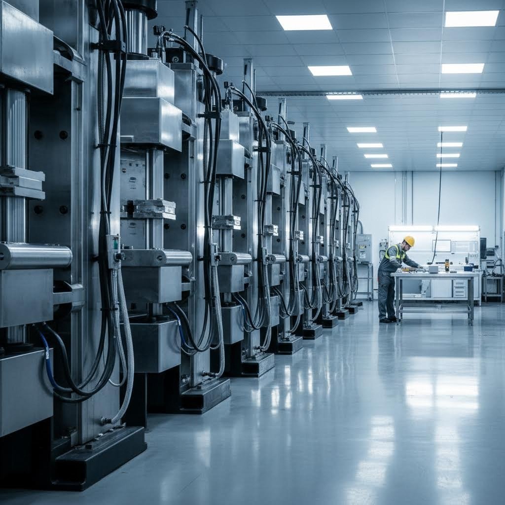 evaluating supplier capabilities at an aluminum extrusion manufacturing facility