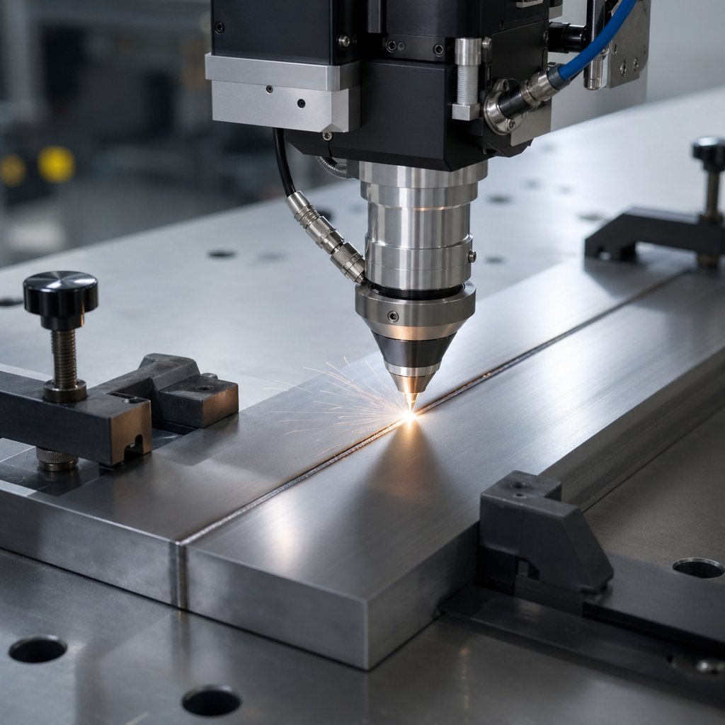 laser welding process from focused beam to solidified seam