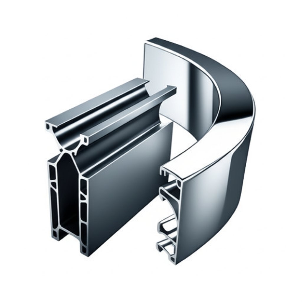 contrasting strengths and finishes of 6061 and 6063 aluminum extrusions