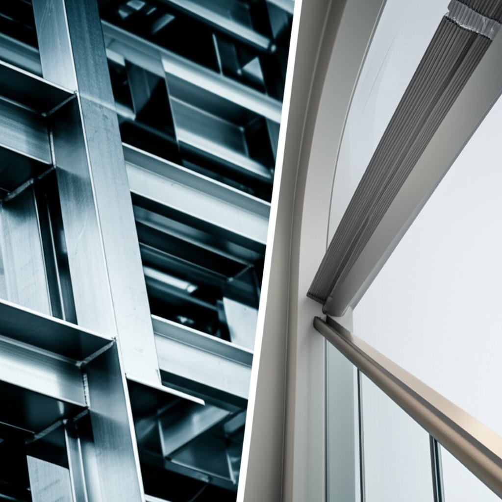 typical applications of 6061 and 6063 aluminum in construction and architecture
