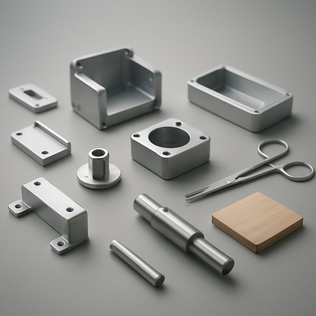 examples of cnc made parts used across major industries
