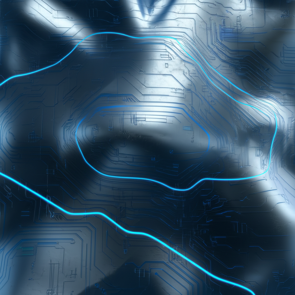 conceptual illustration of various surface finishes on forged metal