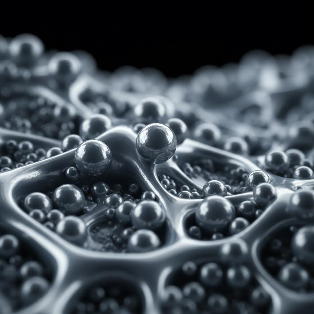 carbide microstructure showing tungsten carbide particles and cobalt binder