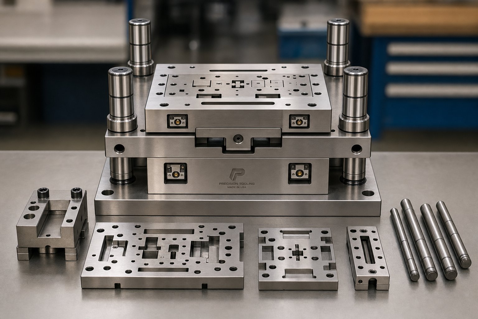 precision die construction with pre machined sensor pockets and tight guide tolerances provides the stable baseline sensors need for reliable detection