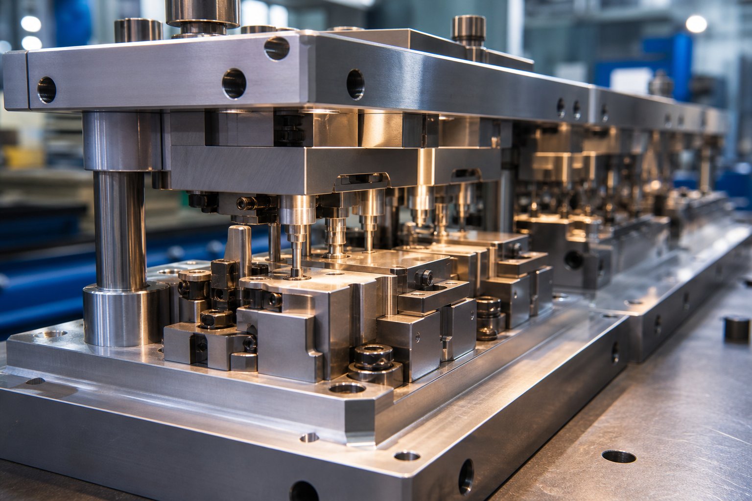 a multi station progressive die represents the largest upfront tooling investment in stamping projects
