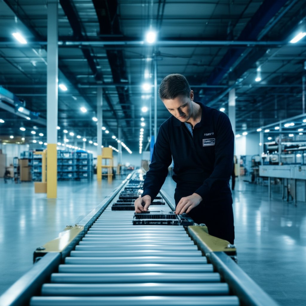 quality control inspection in a chinese factory ensures product standards before shipment