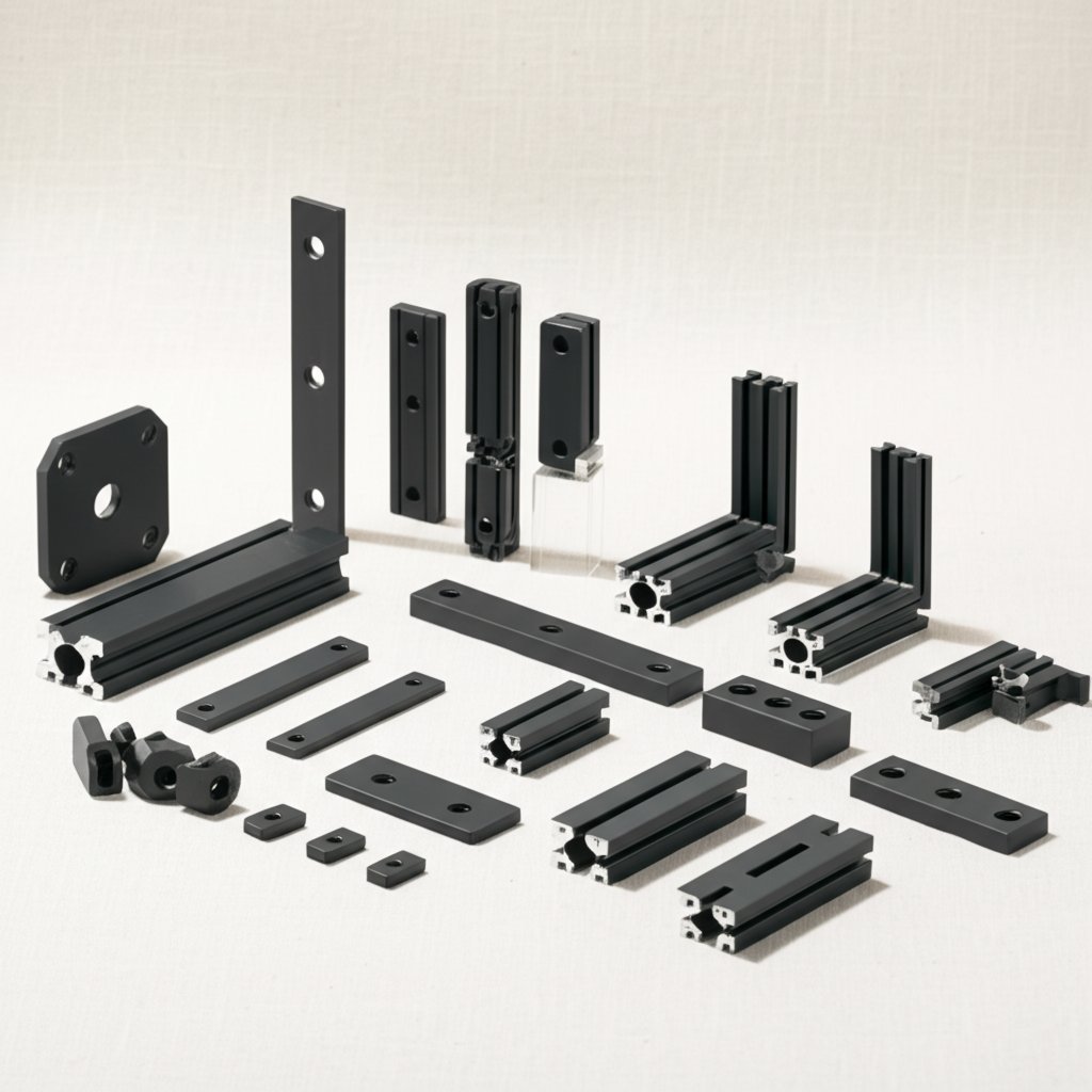 essential accessories for assembling 40x40 t slot aluminum extrusion
