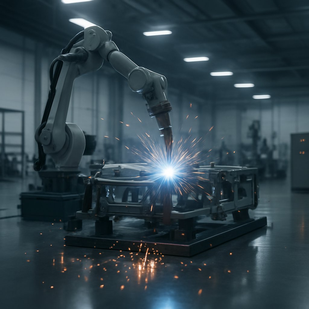 robotic mig welding in modern metal manufacturing