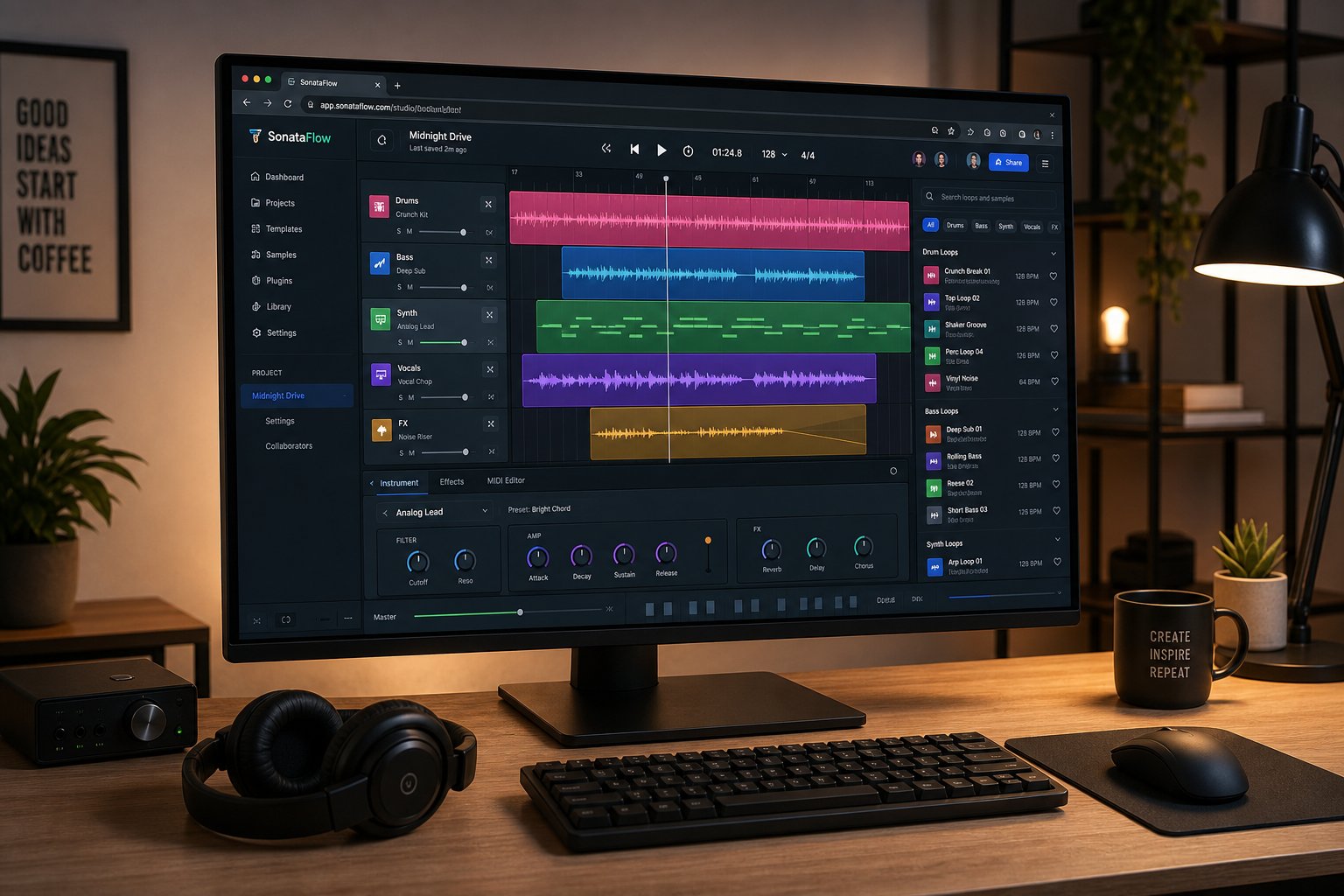 browser based ai music platforms let creators generate songs without any studio equipment