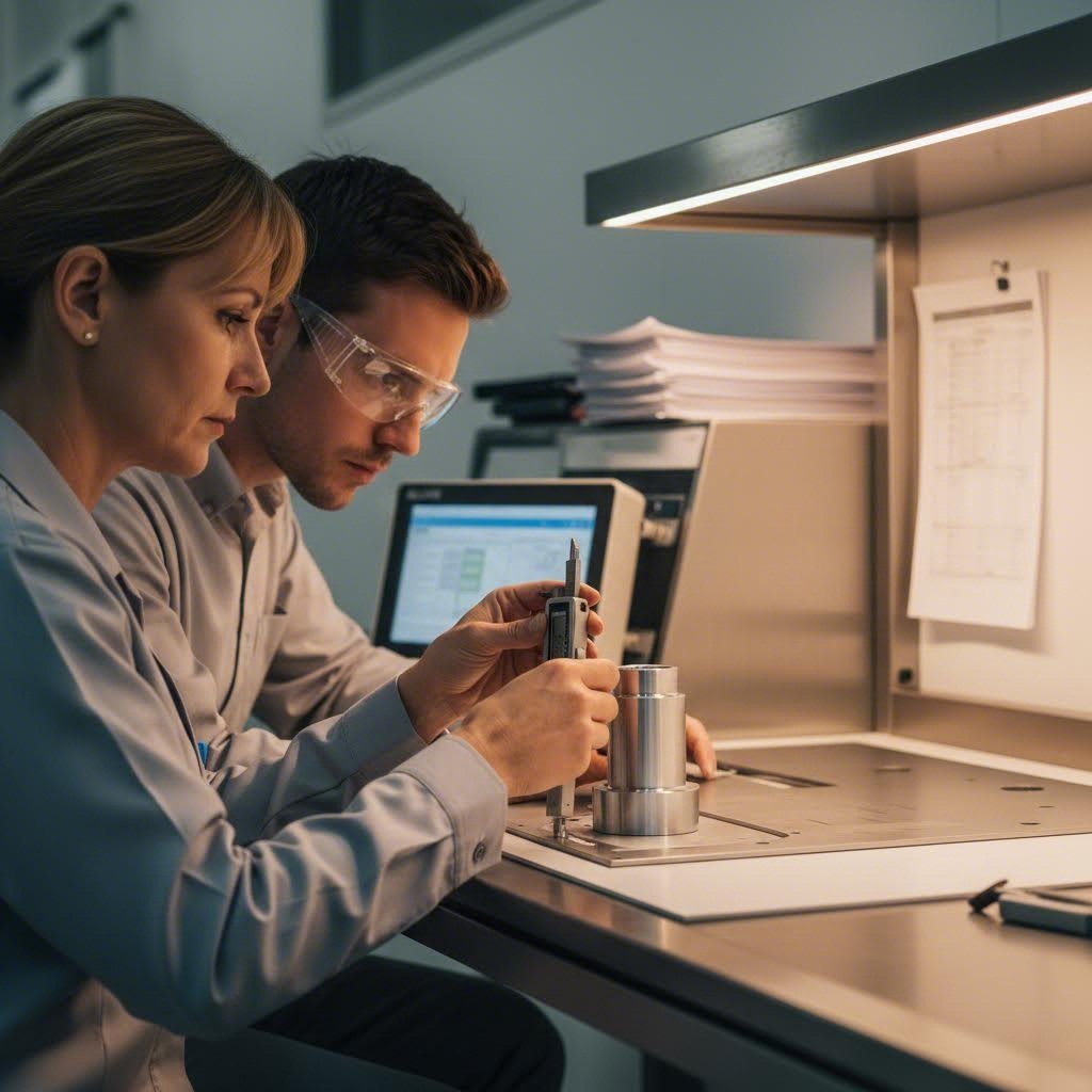 quality inspection processes verify sheet metal meets precise specifications