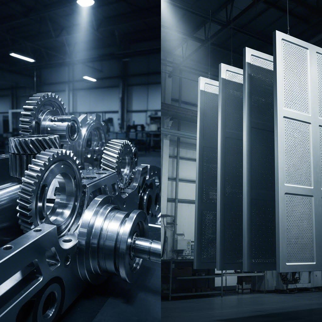 sheet metal applications range from precision automotive components to architectural panels