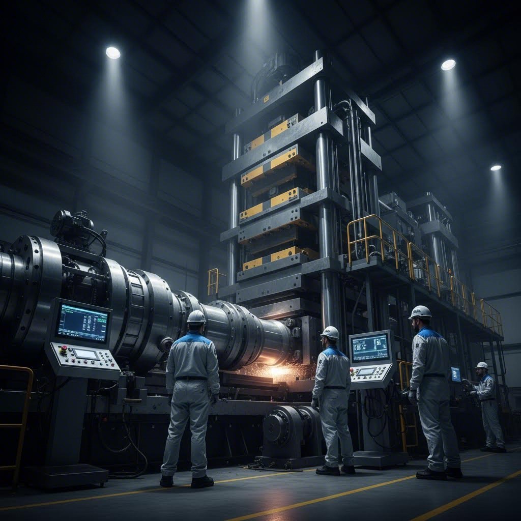 advanced extrusion presses enable production of diverse aluminum profile sizes