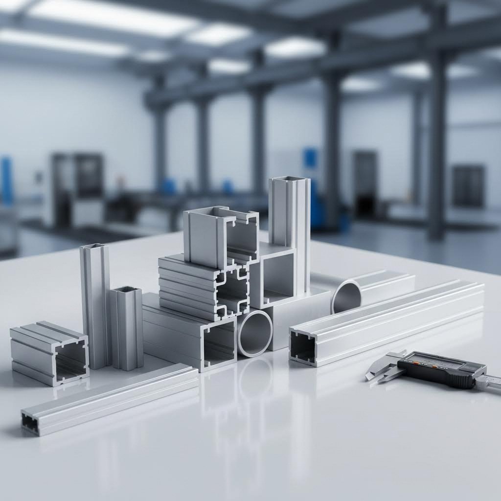 precision cut aluminum extrusion profiles ready for industrial and architectural applications