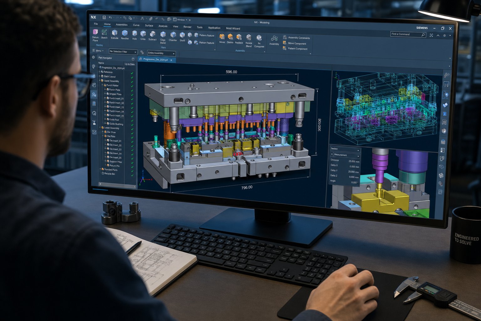 info-1-1 3d cad modeling of stamping die components during the digital engineering design phase