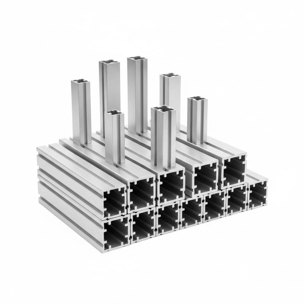 various sizes of 80 20 aluminum t slot extrusion profiles for modular construction