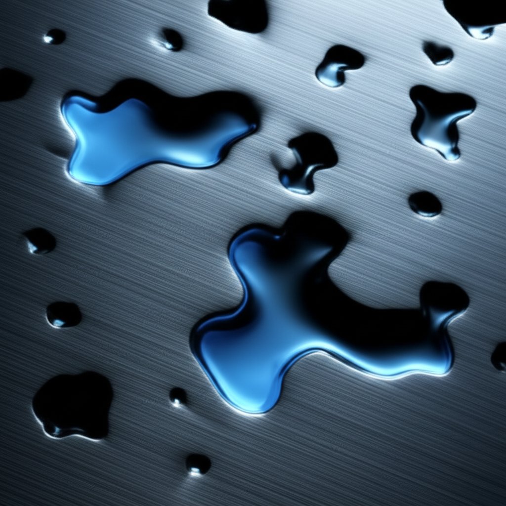 conceptual illustration of sealant filling microscopic porosity in a metal casting
