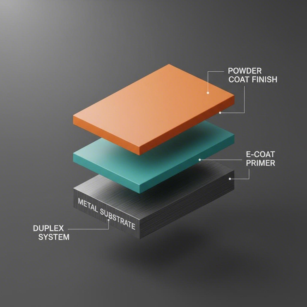 Structure of the Duplex Coating System layers