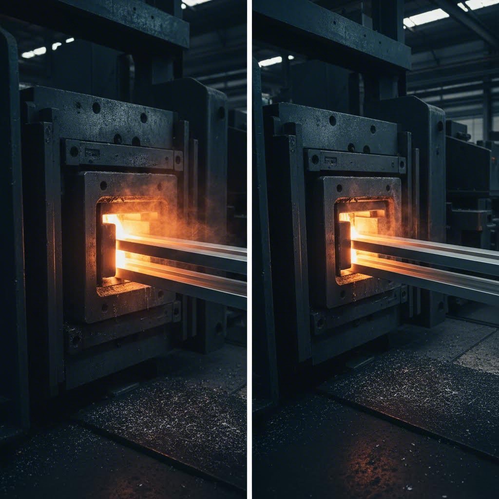the extrusion process offers unique advantages over die casting and machining for consistent profiles
