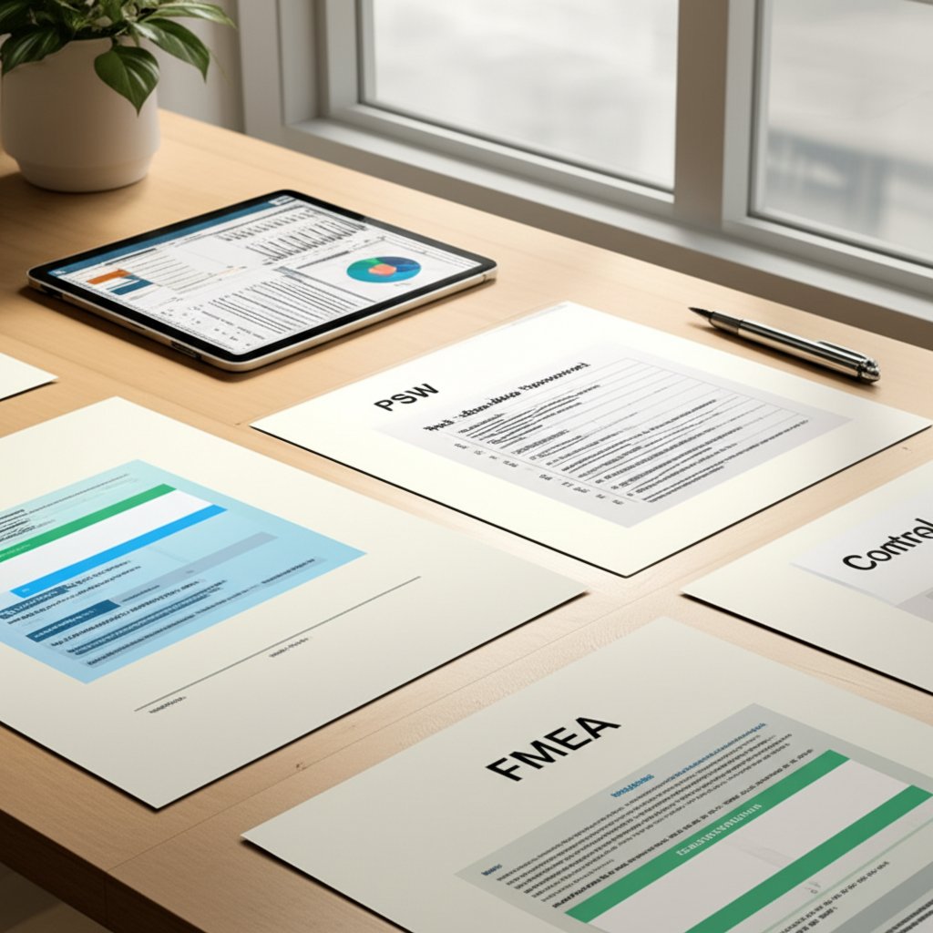 standardized ppap core document templates ready for customization