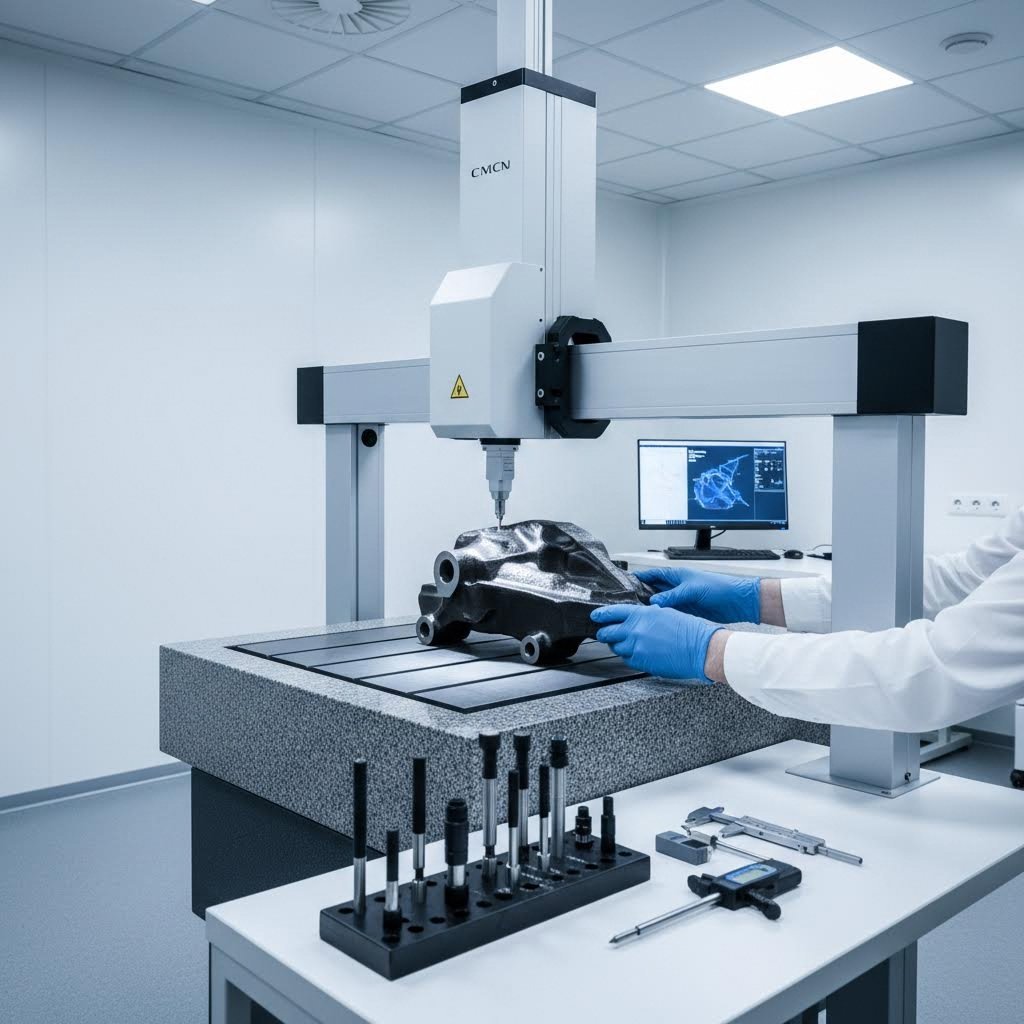 precision dimensional inspection of automotive forged components for quality certification