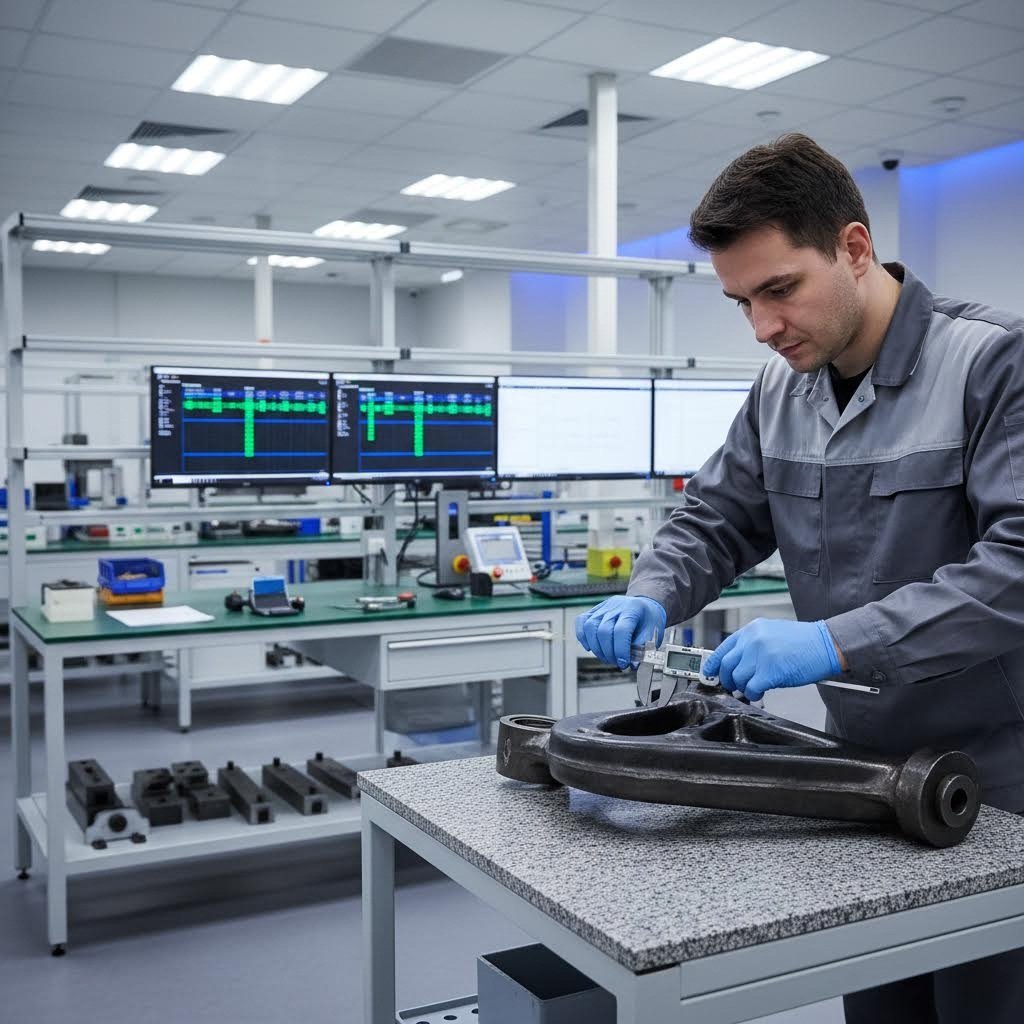 rigorous quality inspection ensures automotive forgings meet iatf 16949 certification standards