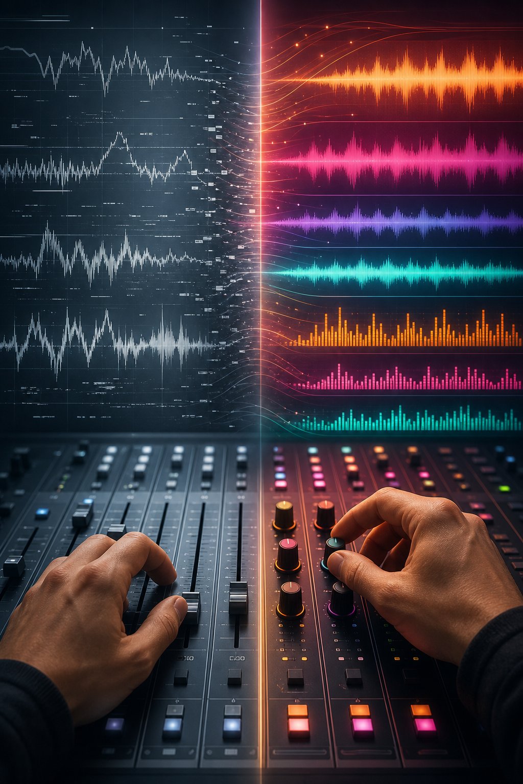 transforming raw ai output into polished tracks through human creative refinement