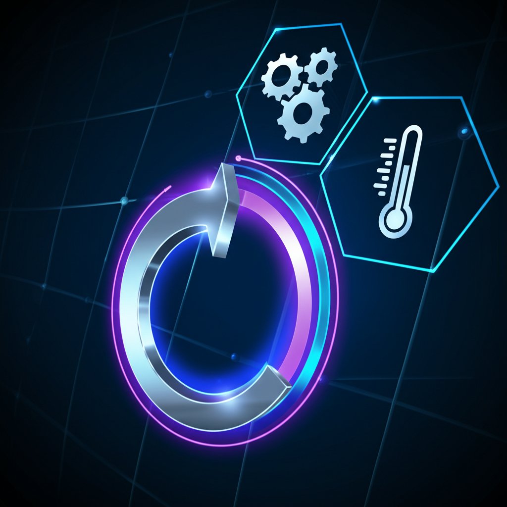 conceptual illustration of die casting cycle time reduction leading to cost savings