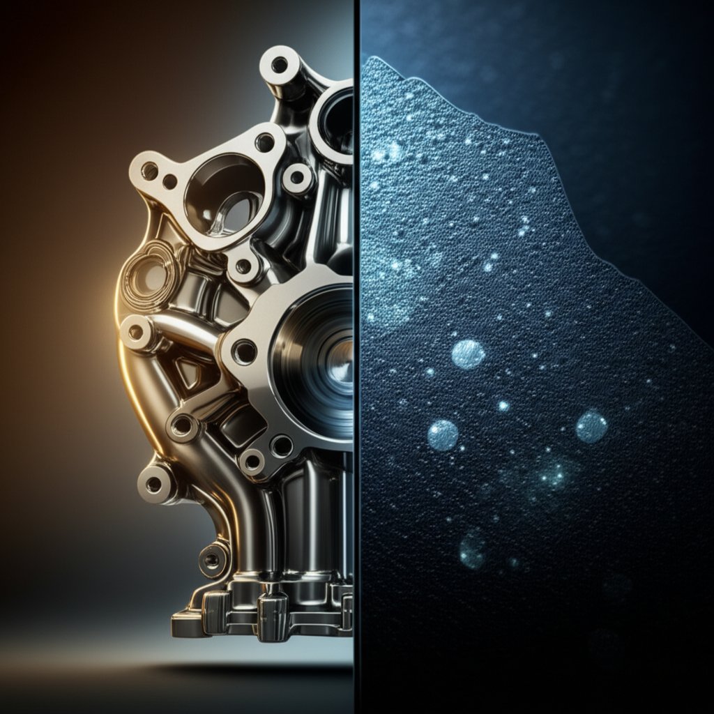 visual contrast between hpdcs surface precision and potential internal porosity